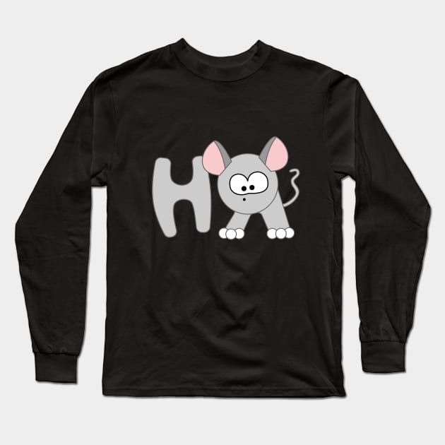 Nya Ня Long Sleeve T-Shirt by Anna Gaich